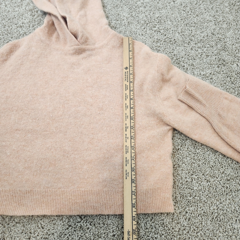 Aritzia Little Moon Wool Blend Sweater Hoodie Size Small - Picture 6 of 6